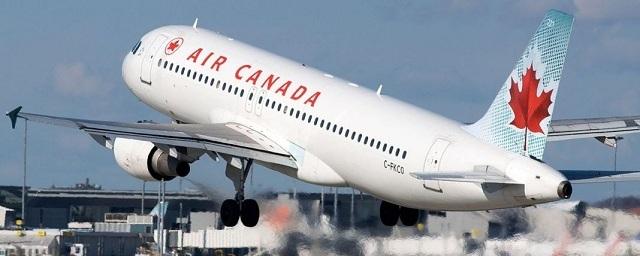Самолет Air Canada вернулся в аэропорт из-за возгорания