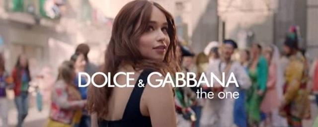 Эмилия Кларк стала лицом модного дома Dolce & Gabbana