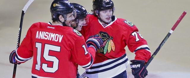 Шайба Анисимова помогла «Чикаго» обыграть «Сент-Луис» в матче НХЛ