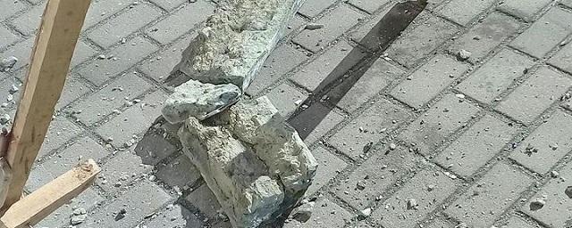 В Брянске обрушился балкон многоквартирного дома