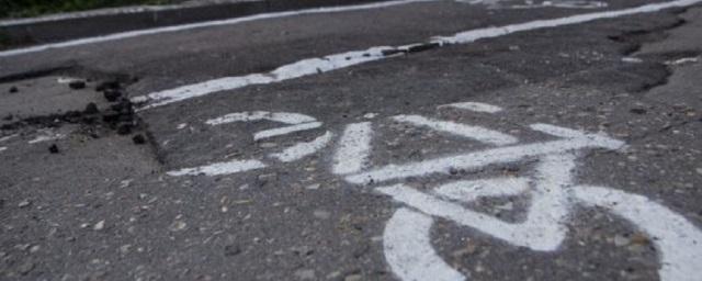 Новая велодорожка в Смоленске пришла в негодность за три месяца