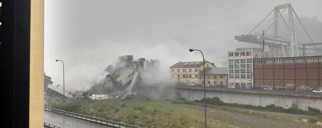 СМИ: При обрушении моста в Италии погибли десятки людей
