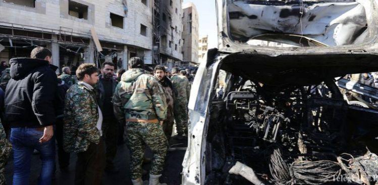 В Дамаске при взрыве заминированного автомобиля погибли 4 человека