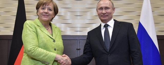 Меркель: Не стоит ждать от моей встречи с Путиным особых результатов