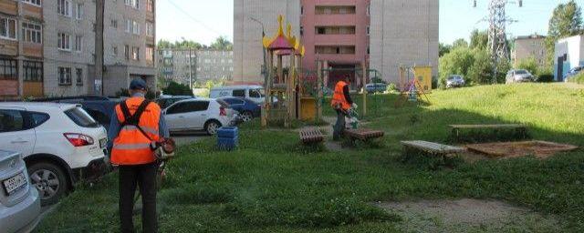 В Ярославле проверили качество уборки дворов во Фрунзенском районе