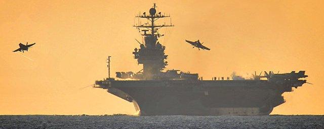 США хотят оставить авианосную группу в Средиземном море