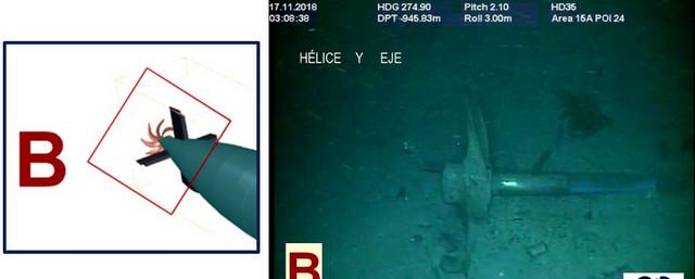 ВМС Аргентины опубликовали фото затонувшей год назад подлодки San Juan