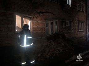 В Ростове-на-Дону рухнула стена пятиэтажного дома