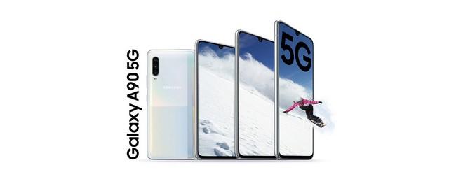 Samsung представил смартфон Galaxy A90 5G с тремя камерами