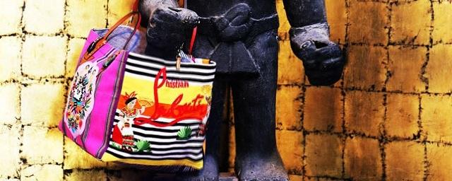 Лабутен создал коллекцию сумок совместно с мастерицами племени майя