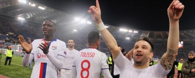 «Лион» в серии пенальти вырвал путевку в полуфинал Лиги Европы