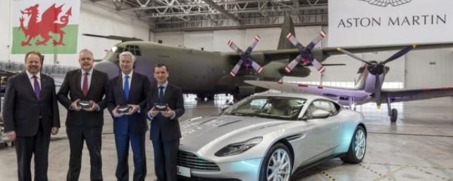 Aston Martin открыл завод на бывшей военной базе