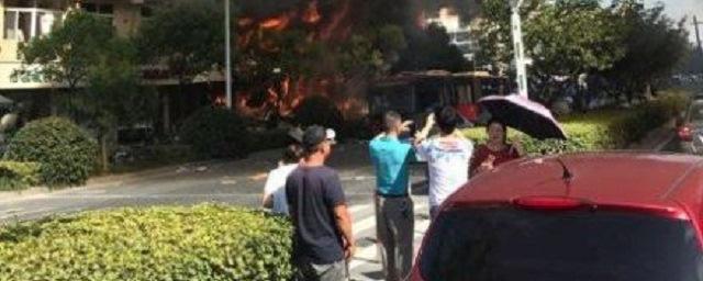 В Китае при взрыве газового баллона в ресторане погибли два человека
