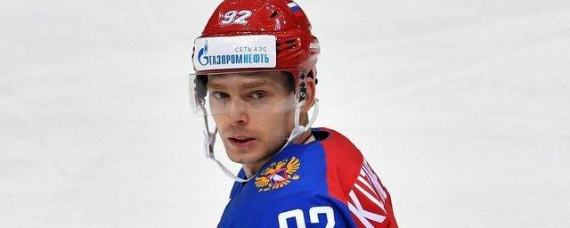 Нападающий Евгений Кузнецов стал второй звездой дня в НХЛ