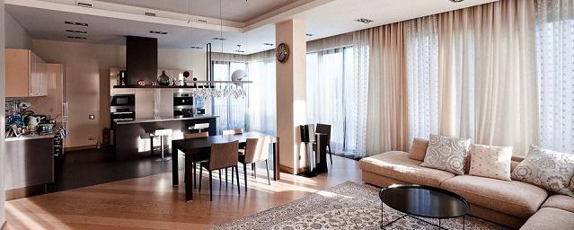 Названа общая стоимость 100 самых дорогих квартир в Москве