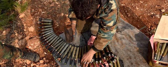 В сирийской провинции Дераа боевики оставили тонны оружия