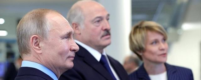 Путин: Кажется, у нас с Лукашенко работа получилась