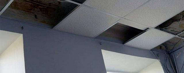 Пермскую поликлинику закрыли из-за угрозы обрушения потолка