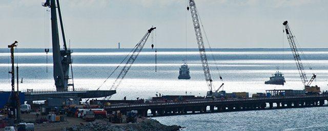 Завершено погружение свай на автодорожной части Крымского моста