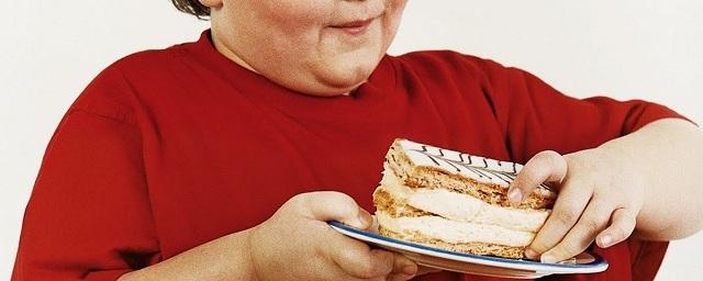 В России ожирение зафиксировано у 20% детей