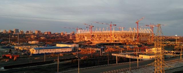 Завершено устройство нижнего слоя футбольного поля «Ростов-Арены»