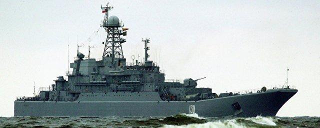 Десантный корабль «Королев» прибыл из Сирии в Севастополь