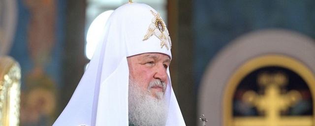 Патриарх Кирилл назвал общенациональную трагедию России