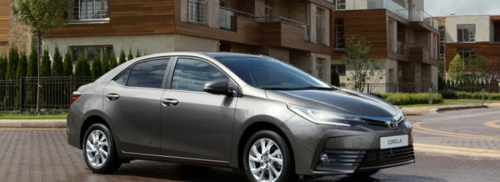 Toyota объявила цены на обновленный седан Corolla