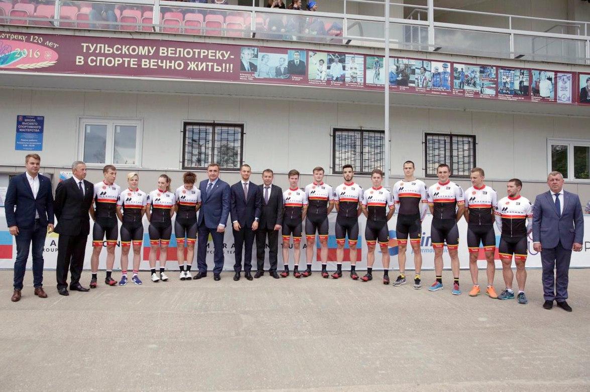 В Туле представили команду по велоспорту Marathon-Tula Cycling Team