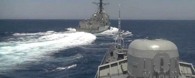 Пентагон обвинил РФ в «небезопасных операциях» вблизи кораблей ВМС США