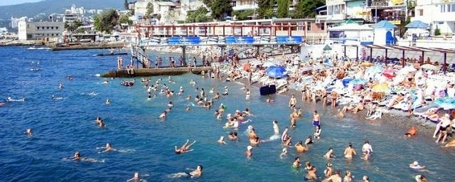 Власти Крыма ожидают в этом году около 6 млн туристов