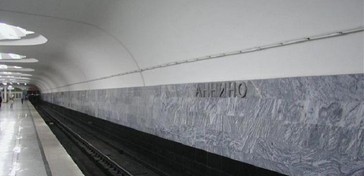 В Москве на станции метро «Аннино» пассажирка упала на рельсы