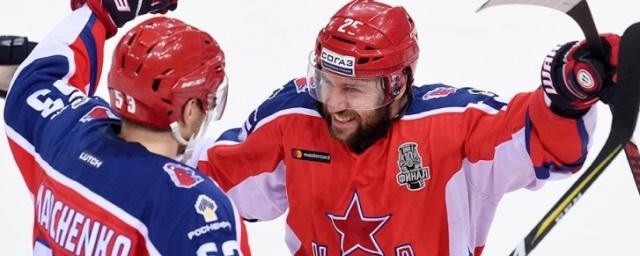 ЦСКА победил «Ак Барс» и сократил отставание в финальной серии КХЛ