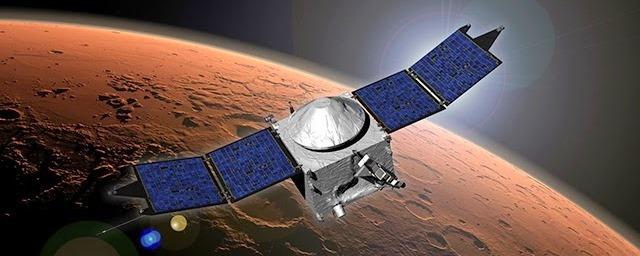 Астрономы нашли у Марса «магнитный хвост»