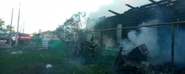 В пожаре в Башкирии погиб человек