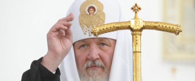 Патриарх Кирилл в Петербурге отслужил литургию в Троицком соборе