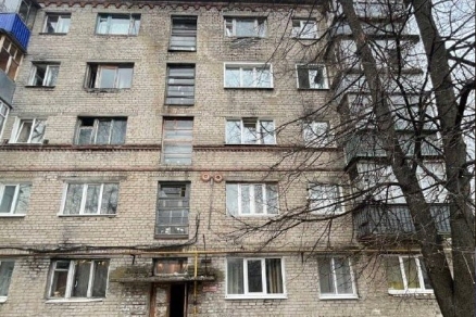Из-за треснувшей несущей стены жильцов дома эвакуировали в Ульяновске