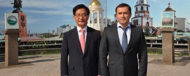 Мэр Иркутска Бердников встретился с главой города Каннын Чве Менг Хи