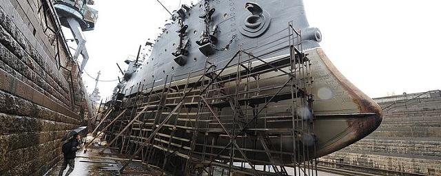 Крейсер «Аврора» после ремонта вернется на Петроградскую набережную