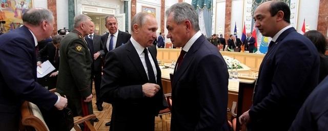 Путин принял участие в саммите ОДКБ в Астане
