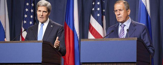 Лавров и Керри обсудили режим перемирия в Сирии