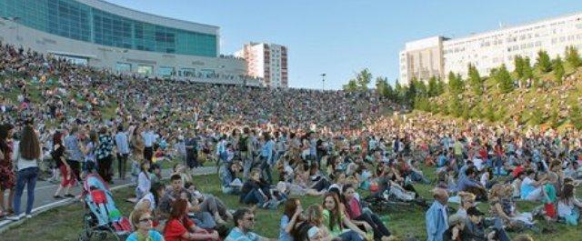В Уфе фестиваль «Симфоническая ночь» посетили 22 тысячи зрителей