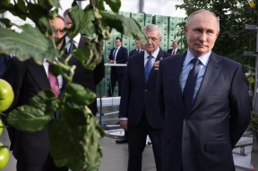 Путин принял участие в открытии новых производственных объектов