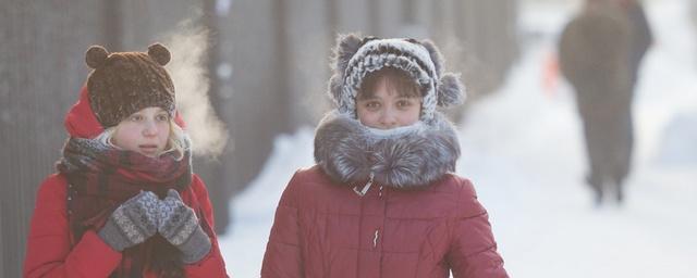 В Томской области в выходные ожидается 43-градусный мороз