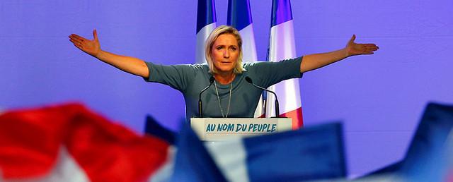 Ле Пен в случае победы проведет референдум о выходе Франции из ЕС