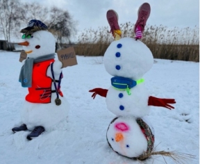 В Курской области был выбран лучший снеговик