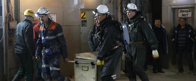 На руднике «Мир» в Якутии организована подземная база спасателей