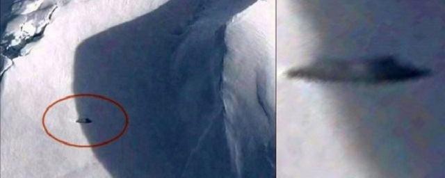 Уфолог обнаружил трапециевидный НЛО в небе над Антарктидой
