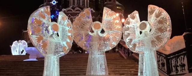 В Ижевске завершился Ледовый фестиваль ангелов и архангелов