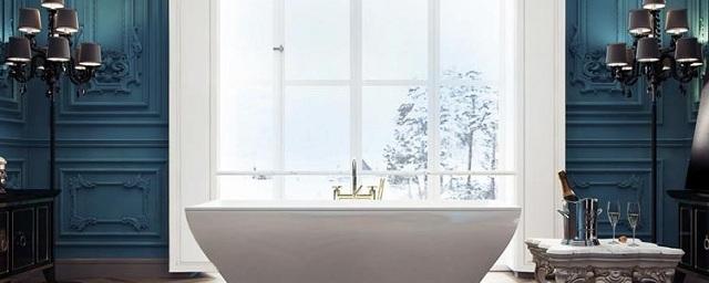 Дизайн интерьера ванной в стиле барокко